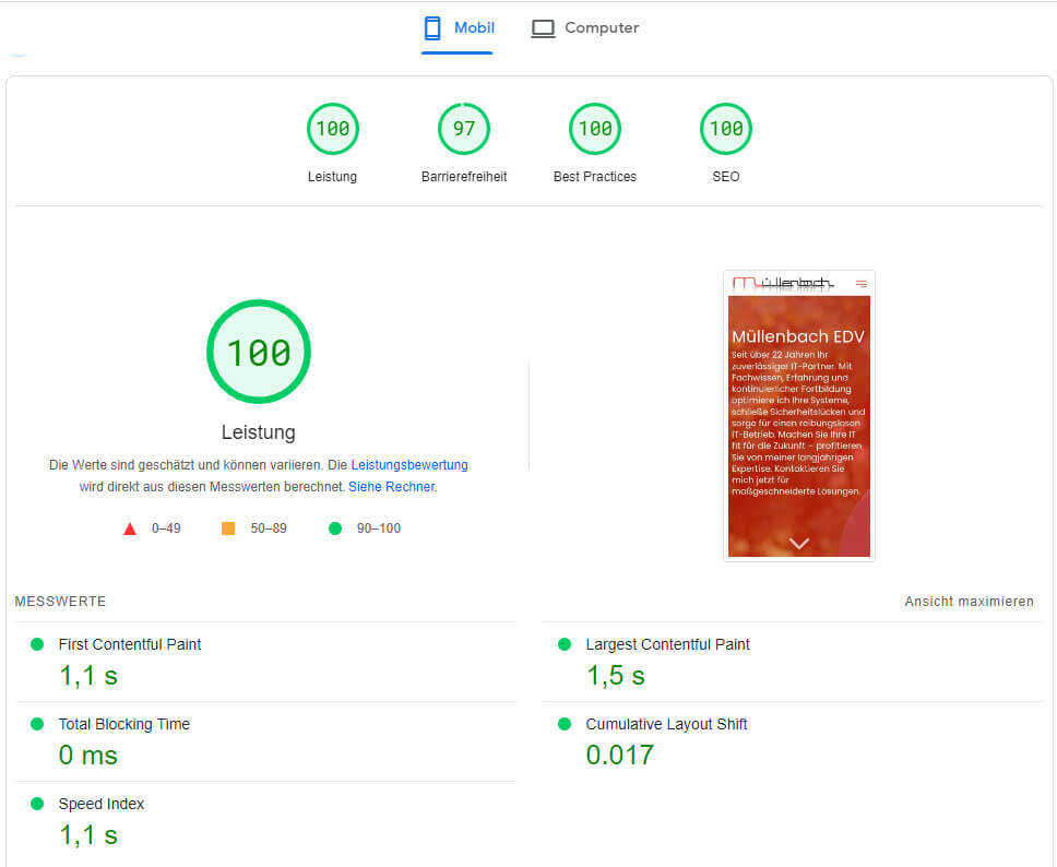 SEO SPEED MOBIL